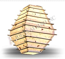 Handmade Paper Lamp Shade